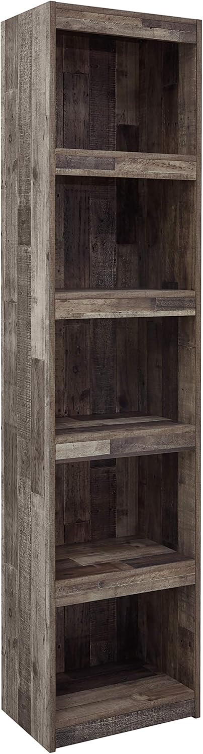 Gray Pier-Style Bookcase S385029