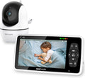 Video Baby Monitor with Camera and Audio, 720P HD Display, Night Vision, 2-Way Audio X36284