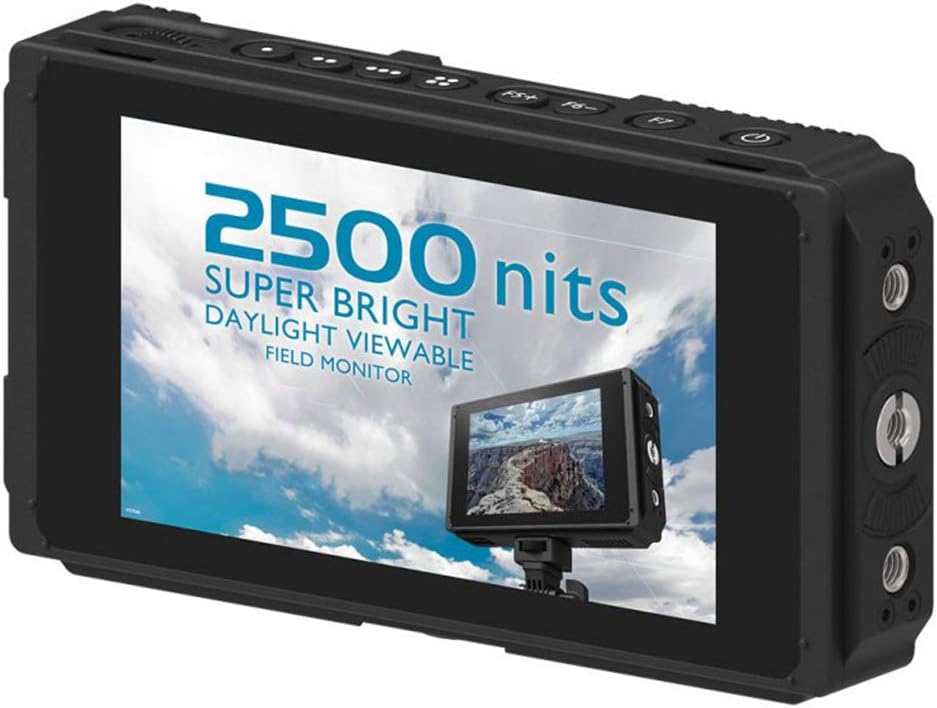 5 Inch IPS DSLR Camera Field Monitor 2000nit Touch Screen 4K HDMI Q756