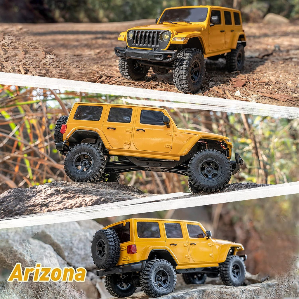 1/18 RC Crawler, 2.4GHz 4WD RC Cars with Battery Charger H810