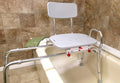 Swiveling and Sliding Bathtub Transfer Bench and Shower Chair D7998