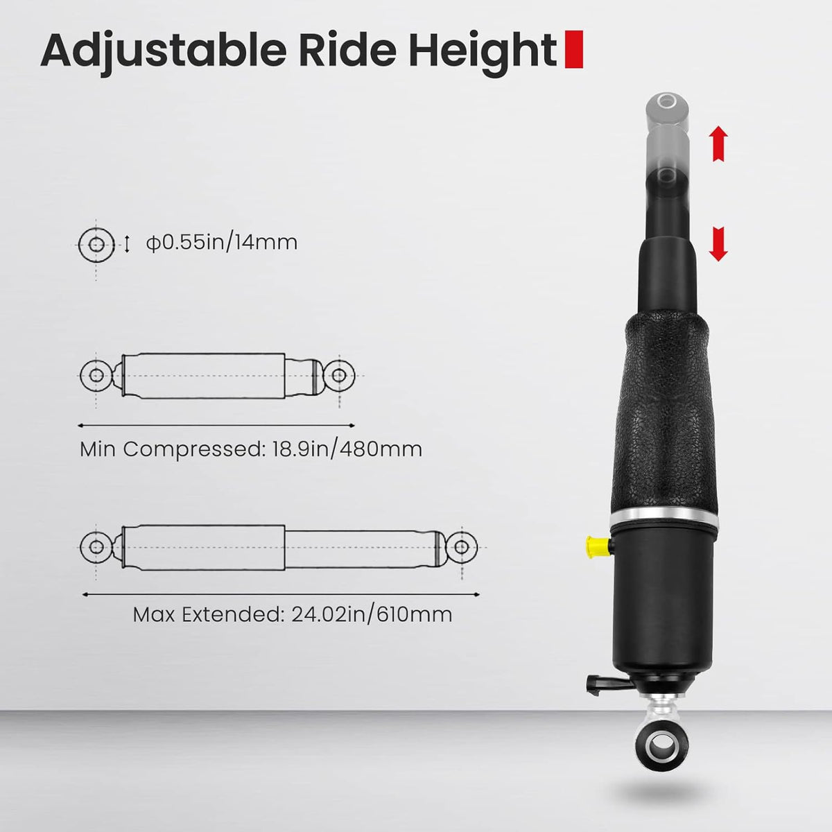 Air Suspension Absorber Rear Left or Right G32510