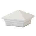 Sky White Decorative Post Cap C1085