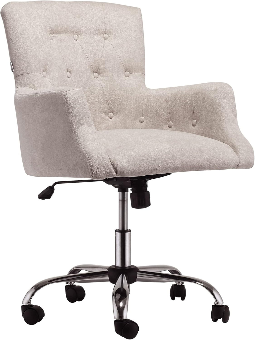 Carbon Black Tufted Swivel Office Chair E44235