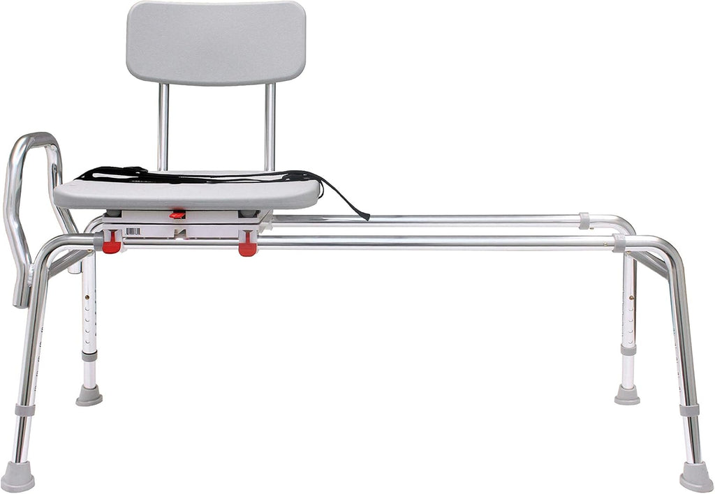 Swiveling and Sliding Bathtub Transfer Bench and Shower Chair D7998