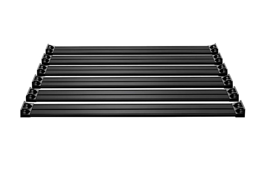 Black Roof Rack Cargo Slat Kit K7483