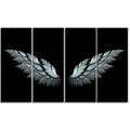 4 Piece Graphic Art on Wrapped Canvas Set H524