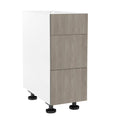 Grey Nordic Wood Stock Drawer Base Cabinet Q3291