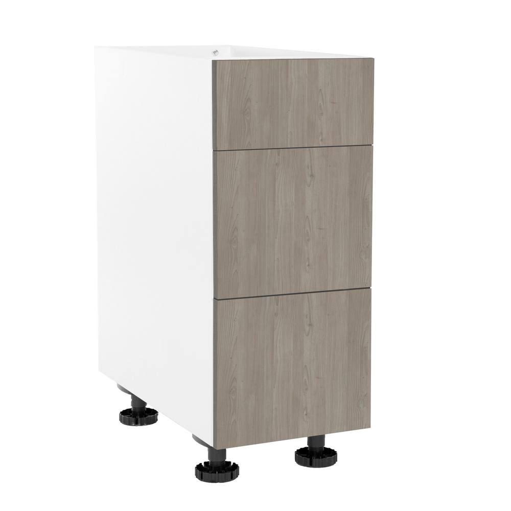 Grey Nordic Wood Stock Drawer Base Cabinet Q3291