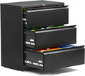 3 Drawer Metal File Cabinet with Lock Q7330