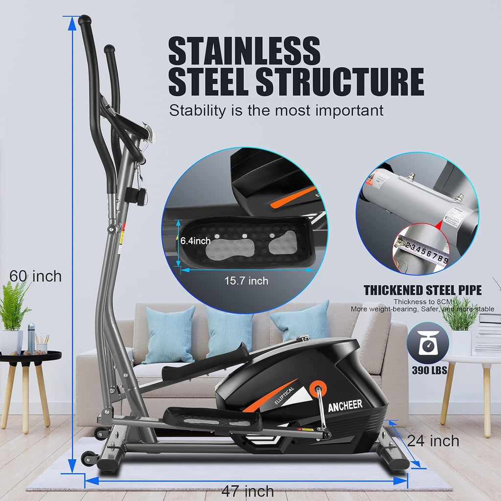 Elliptical Machine with LCD Monitor L29696