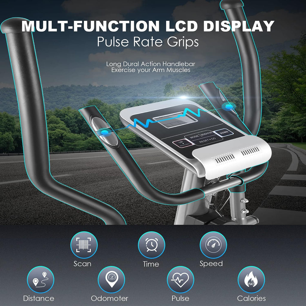 Elliptical Machine with LCD Monitor L29696