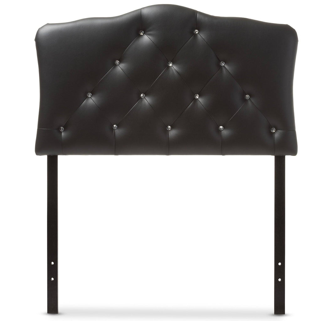 Full Size Grey Fabric Upholstered Headboard W932682