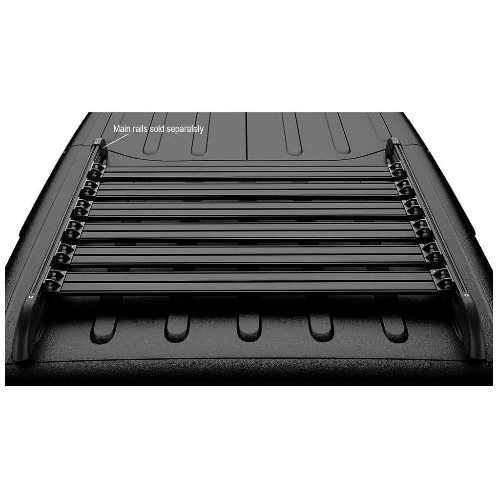 Black Roof Rack Cargo Slat Kit K7483