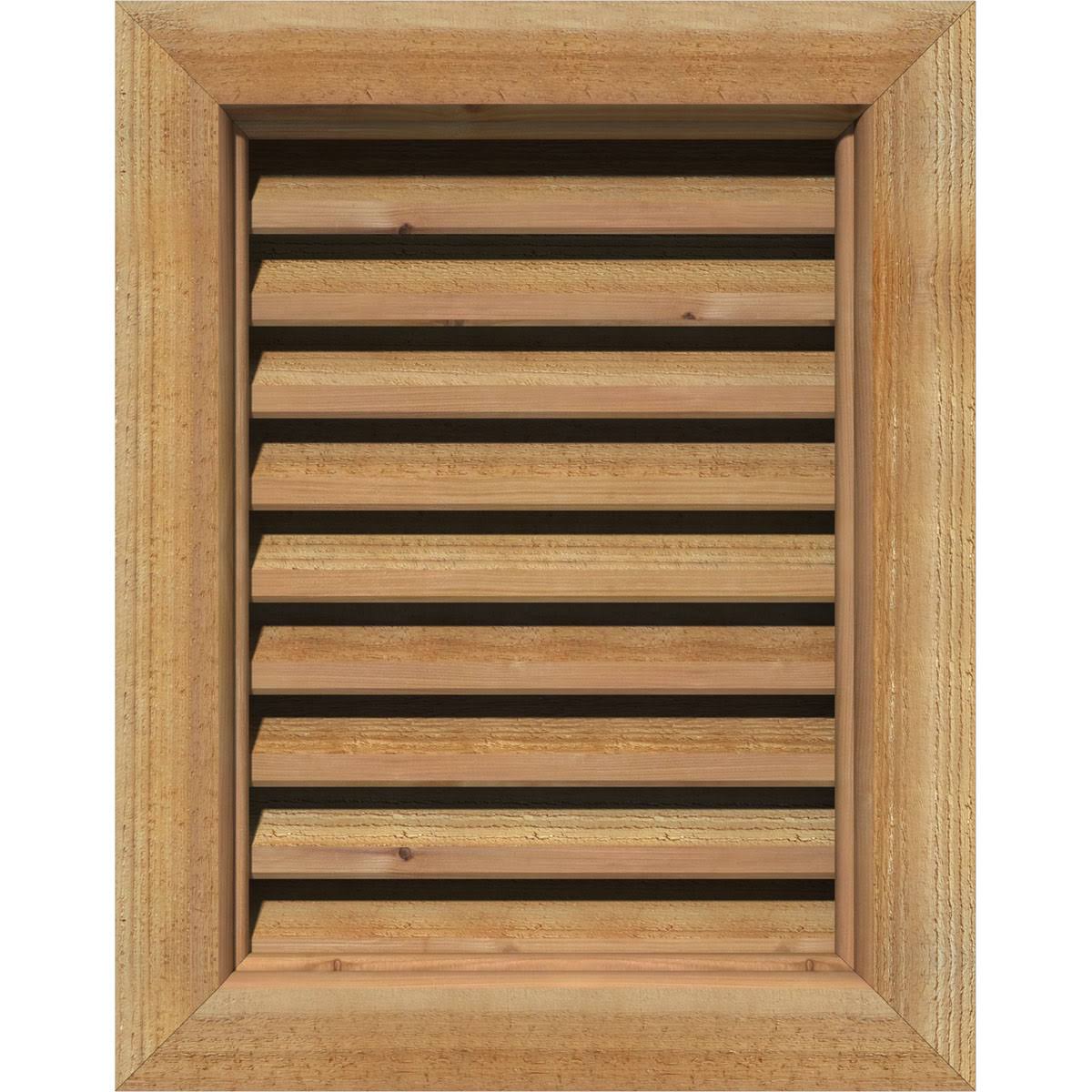 Unfinished Functional Rough Vertical Gable Vent M70298