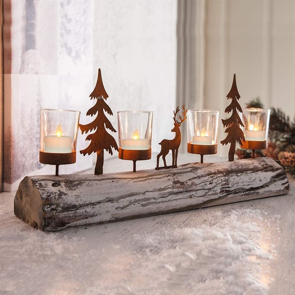 Rechargeable Led Flameless Candles with Remote & Timer A121