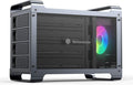 4 Bay Aluminum Alloy SATA HDD SSD Enclosure with RGB Silent Fan T1593