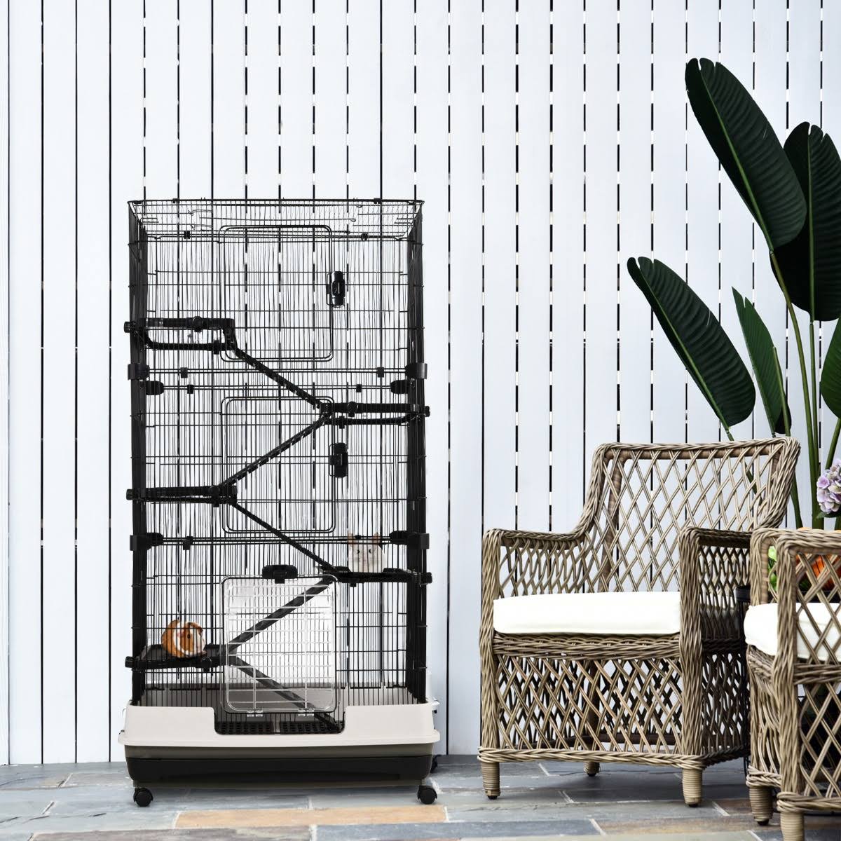 5-Tier Rolling Small Animal Cage S919