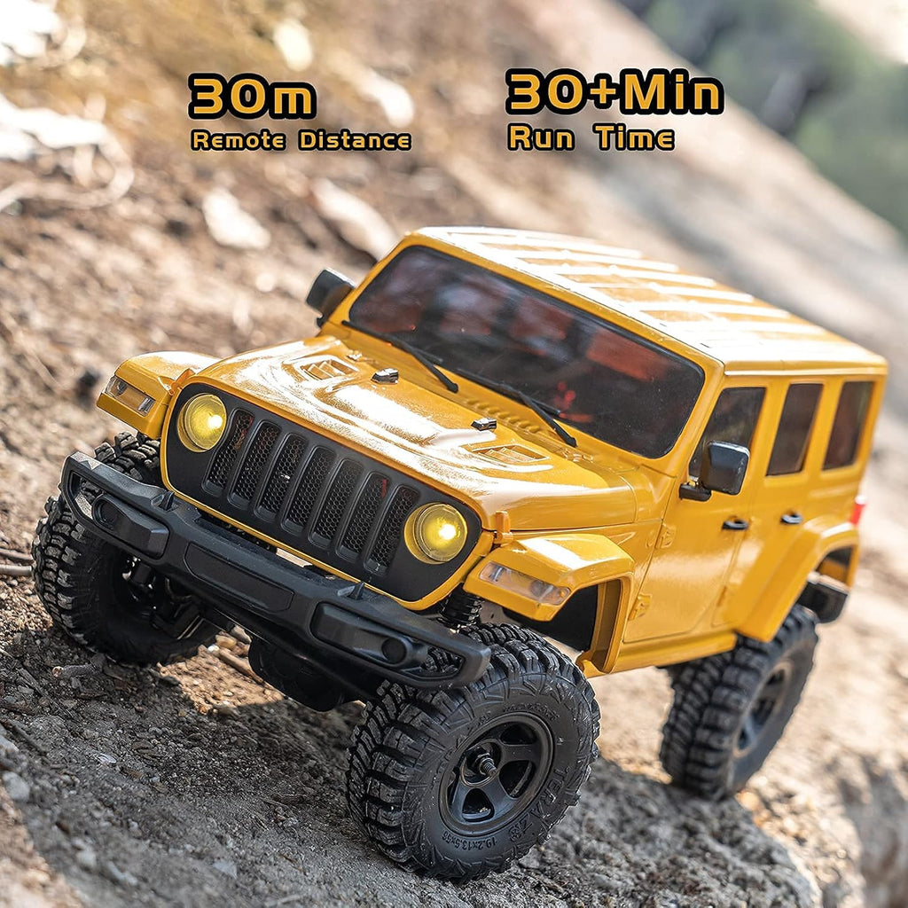 1/18 RC Crawler, 2.4GHz 4WD RC Cars with Battery Charger H810