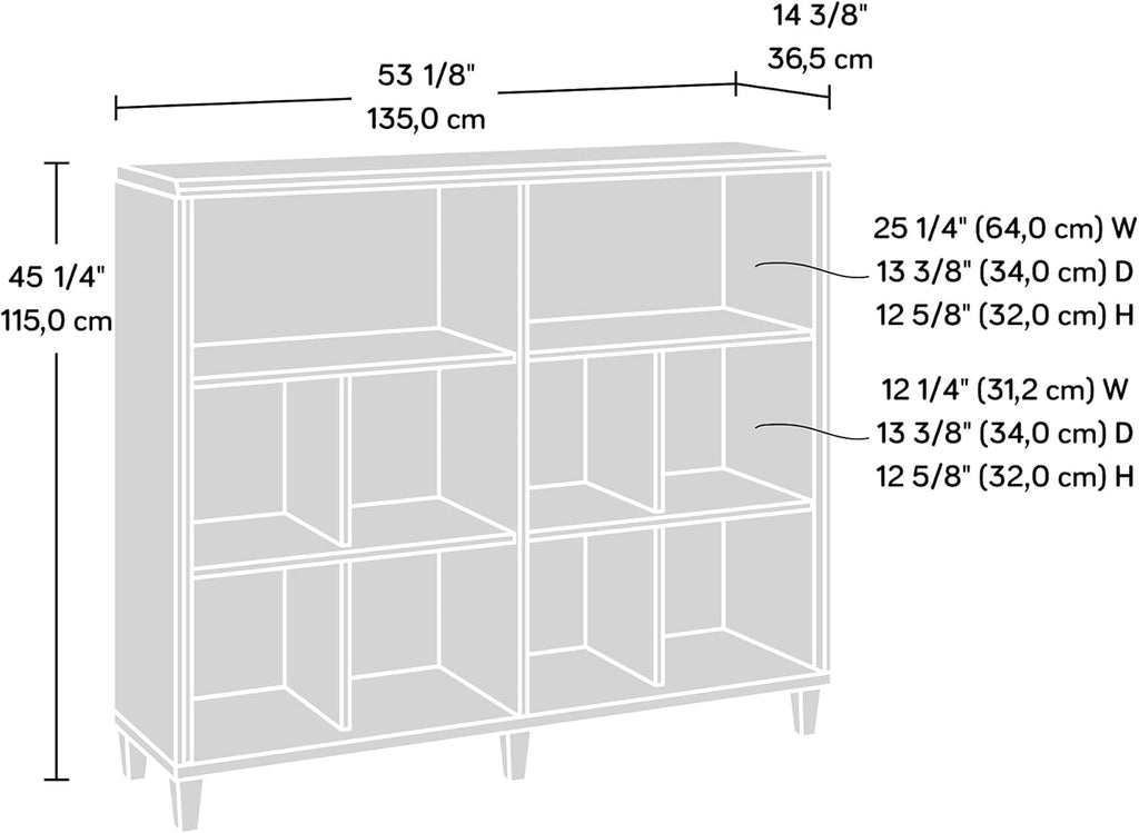 Pacific Maple Bookcase O6614