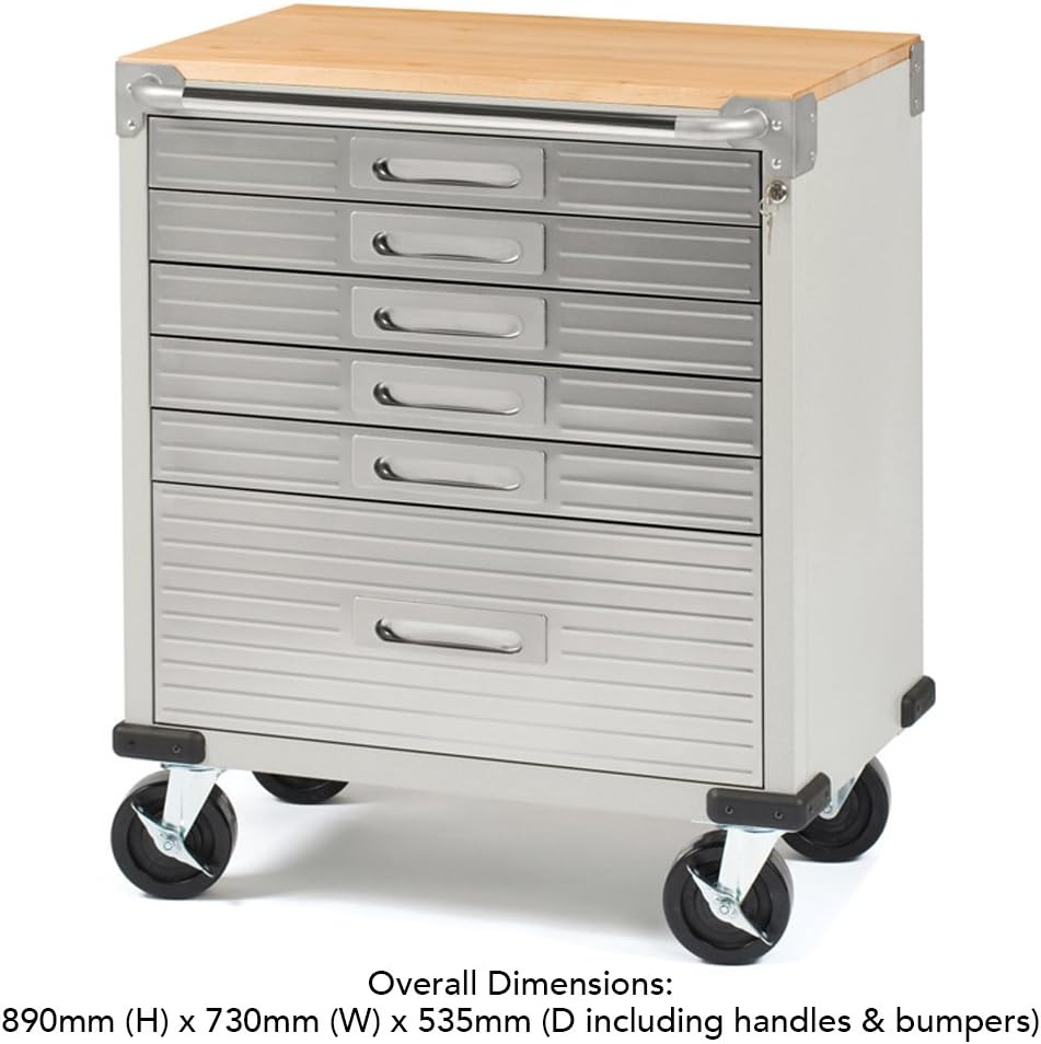 Rolling Lockable Storage Cabinet O39135