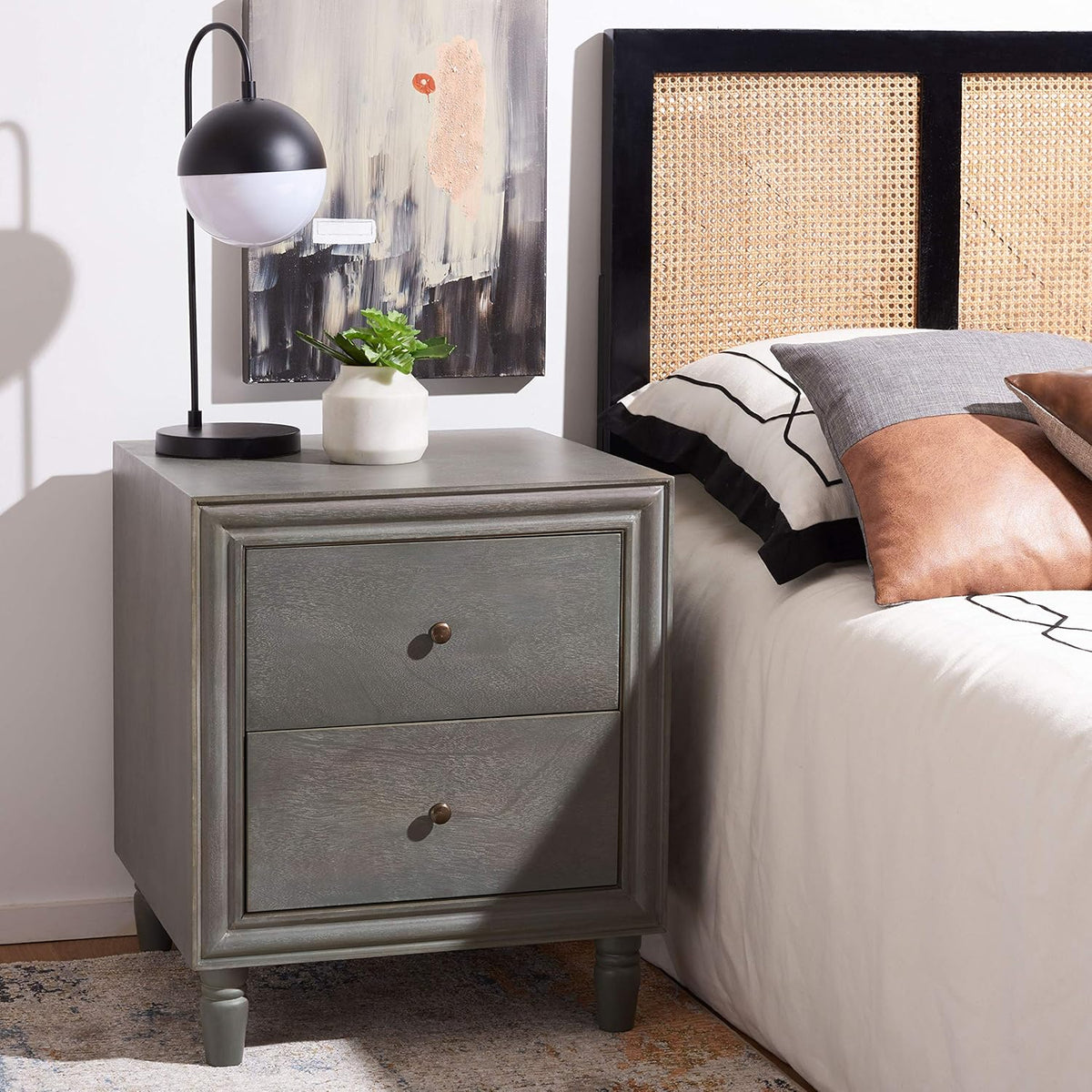 Teal Accent Table X6423