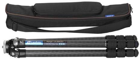 Carbon Fiber 4 Section Tripod with Built-in Leveling Base K771917