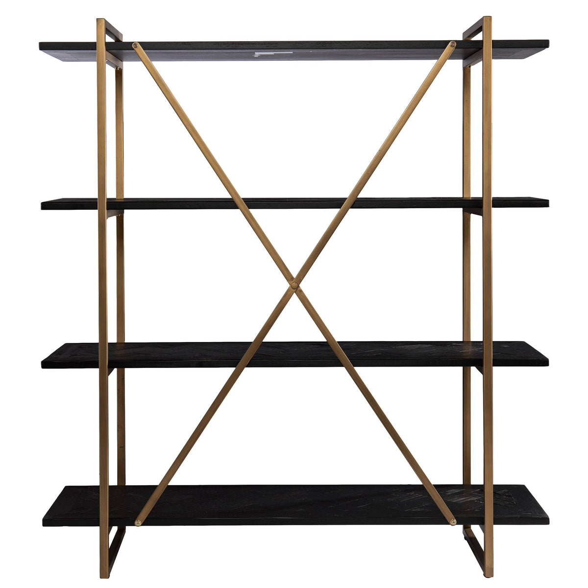 Black Wood Bookshelf S38995