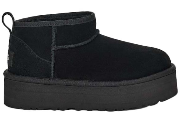 UGG Classic Ultra Mini Platform Boot - Black (Kids)