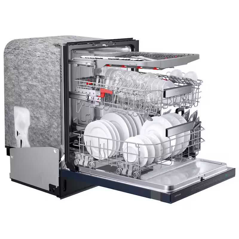 24 in. Navy Steel Smart Built-in Tall Tub Dishwasher with Stainless Steel Tub Z33528