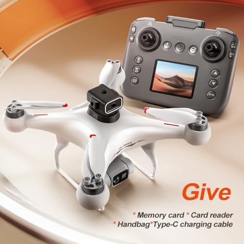 Screen Display Remote Control Dual Camera 360 Degree Flip FPV Drone Y696999