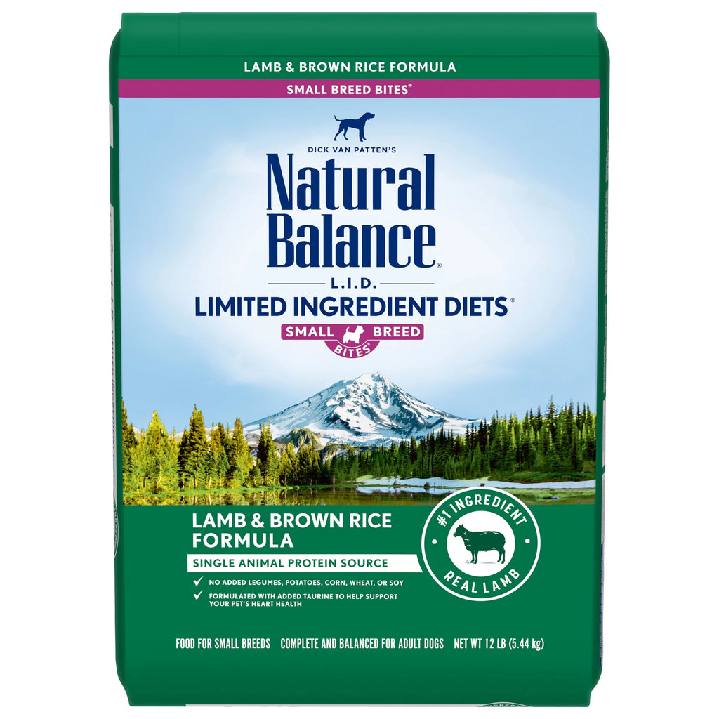 Lamb & Brown Rice Dry Dog Food 12 lb. Bag Q575