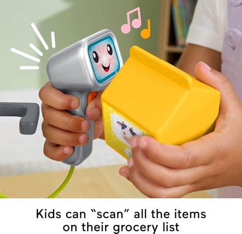 Toddler Learning Toy Cash Register Play Store with 20 Pieces X365
