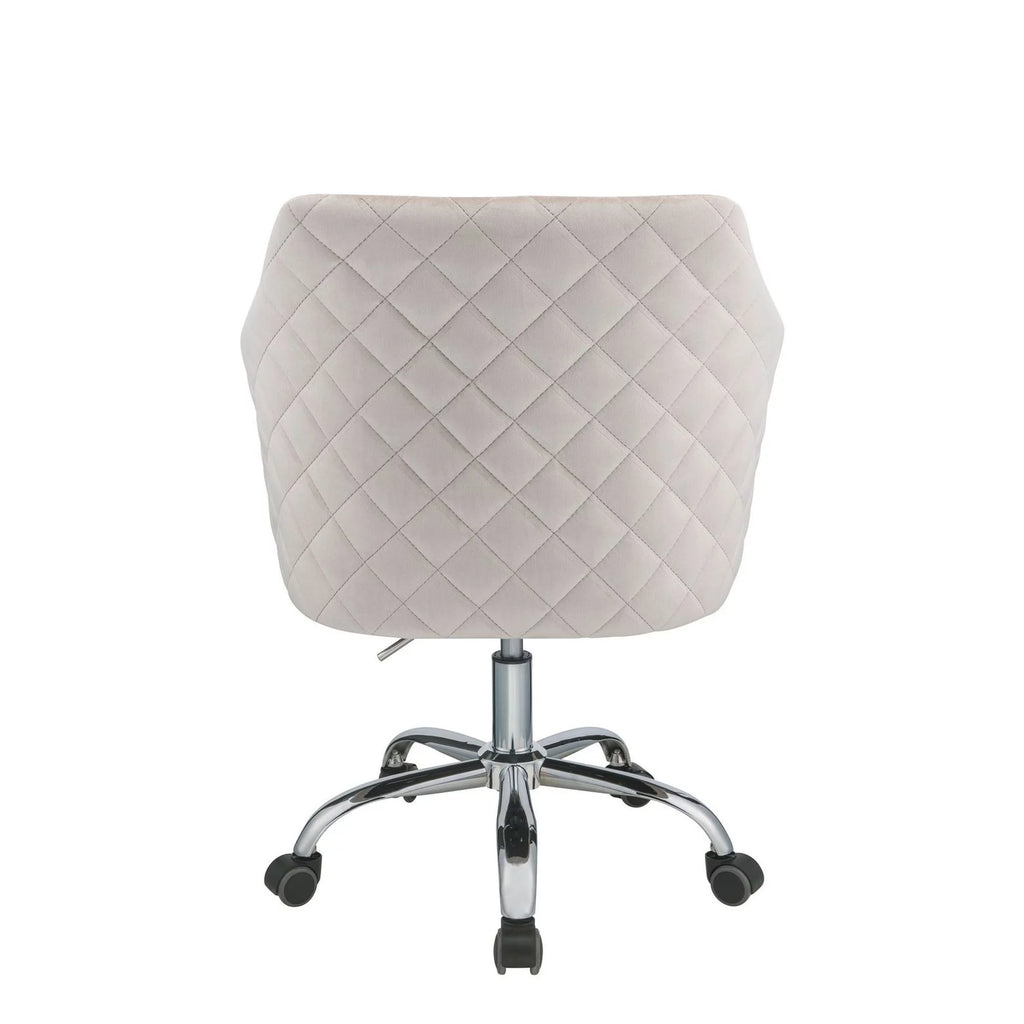 Champagne Velvet Office Chair H2794