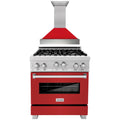 30 Gas Range and Range Hood Appliance Package U388