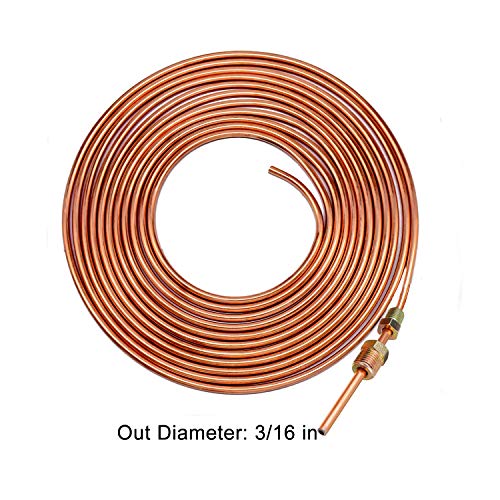 3/16 Copper Coated Brake Line Tubing Kit N115