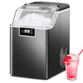 Black Portable Countertop Ice Maker with Basket & Scoop N917940