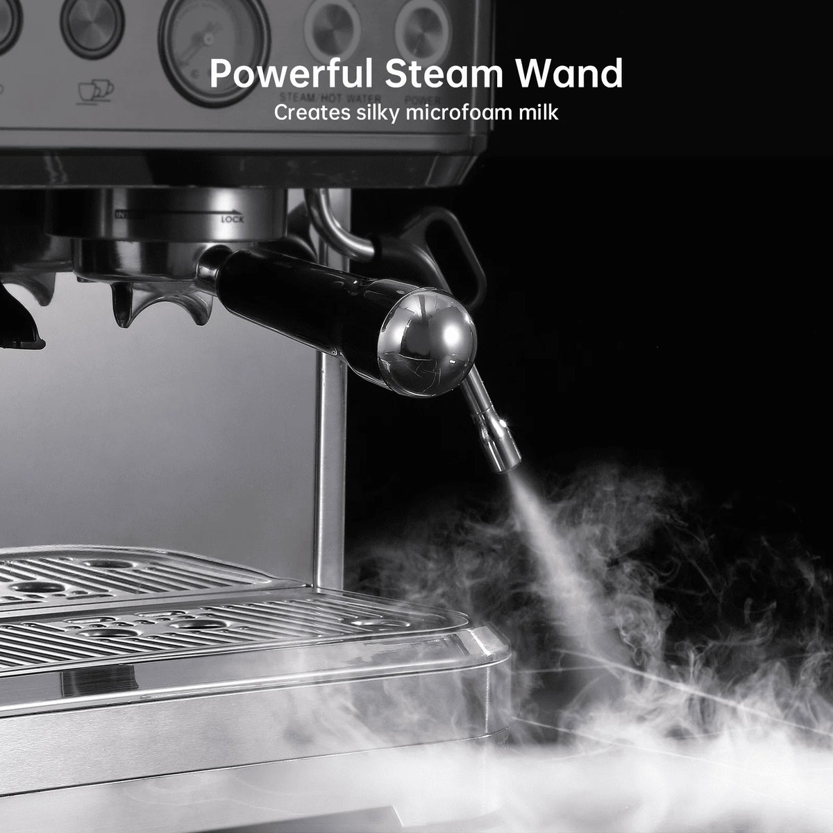 15 Bar Stainless Steel Espresso Machine I5975