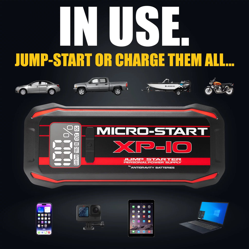3000A 12V Lithium Jump Starter Portable Power Supply H89593