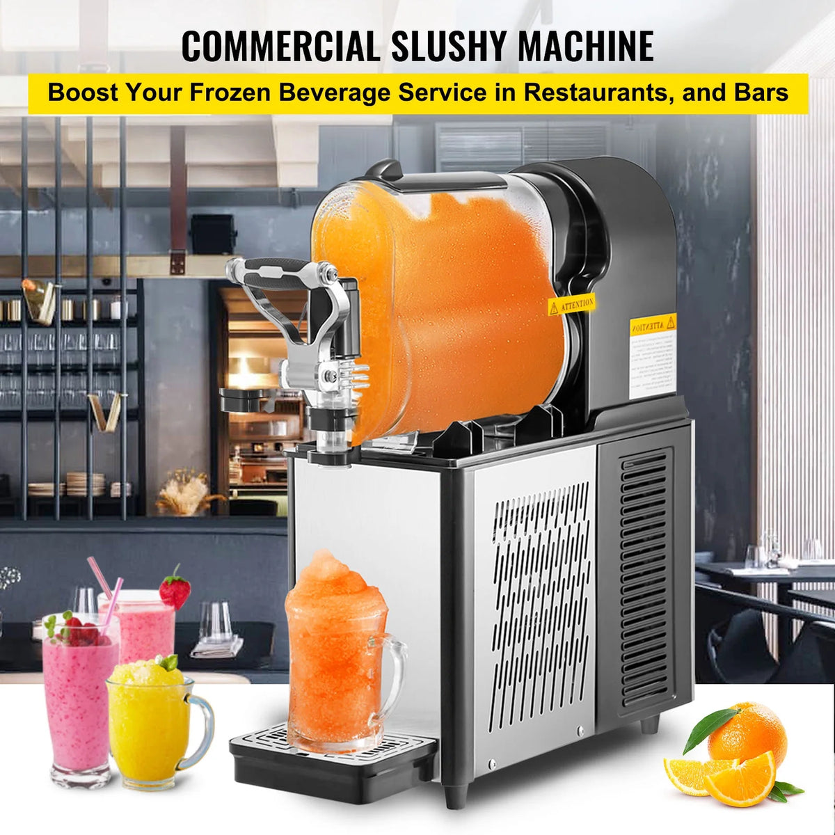 Commercial 3L Frozen Drink Slush Machine B25114