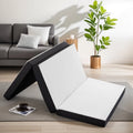 4 inches Folding Single Size Memory Foam Mattress with Cover Q252036