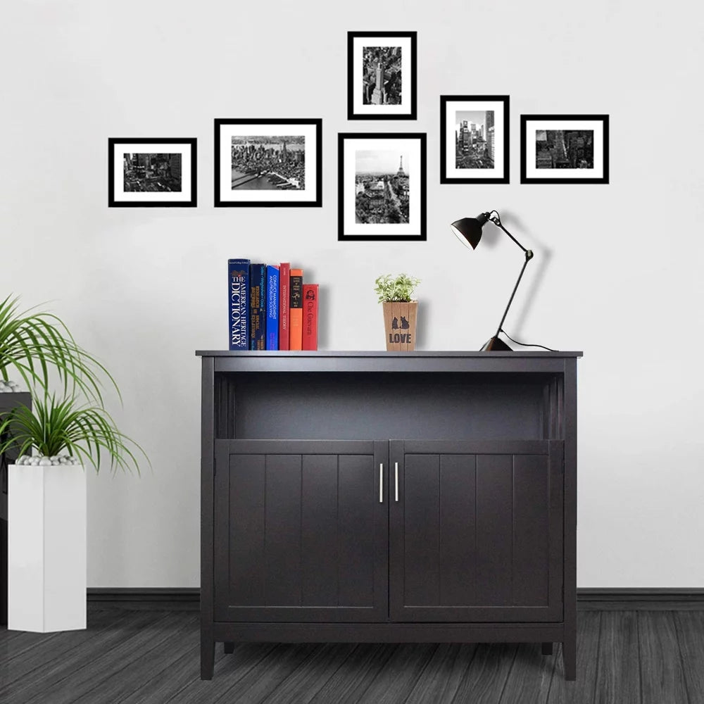 Buffet Cabinet with 2 Doors and Adjustable Shelf Z6307