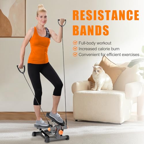 Stair Stepper with Resistance Bands S2936