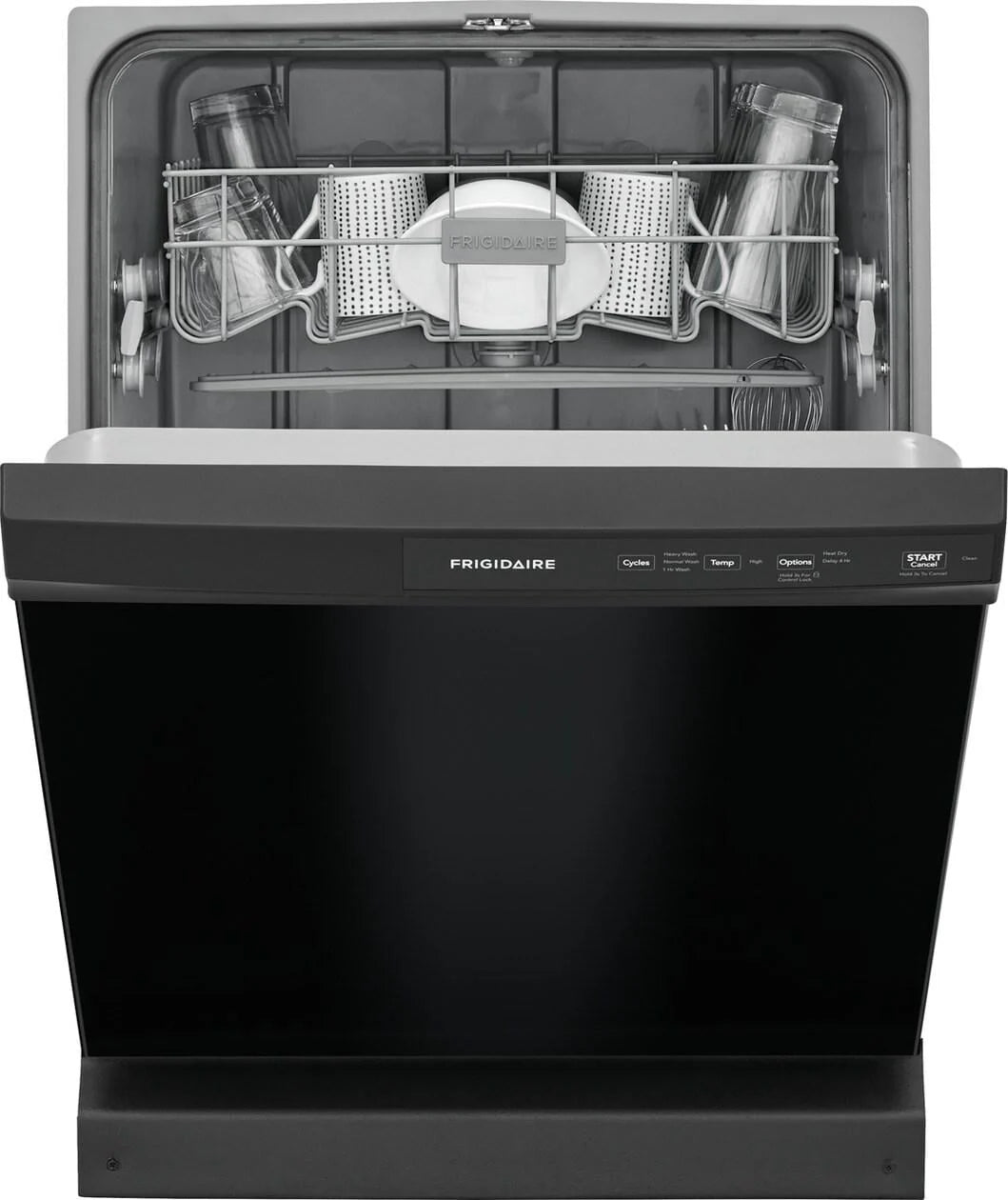24 Inch Built in Black Dishwasher W3562