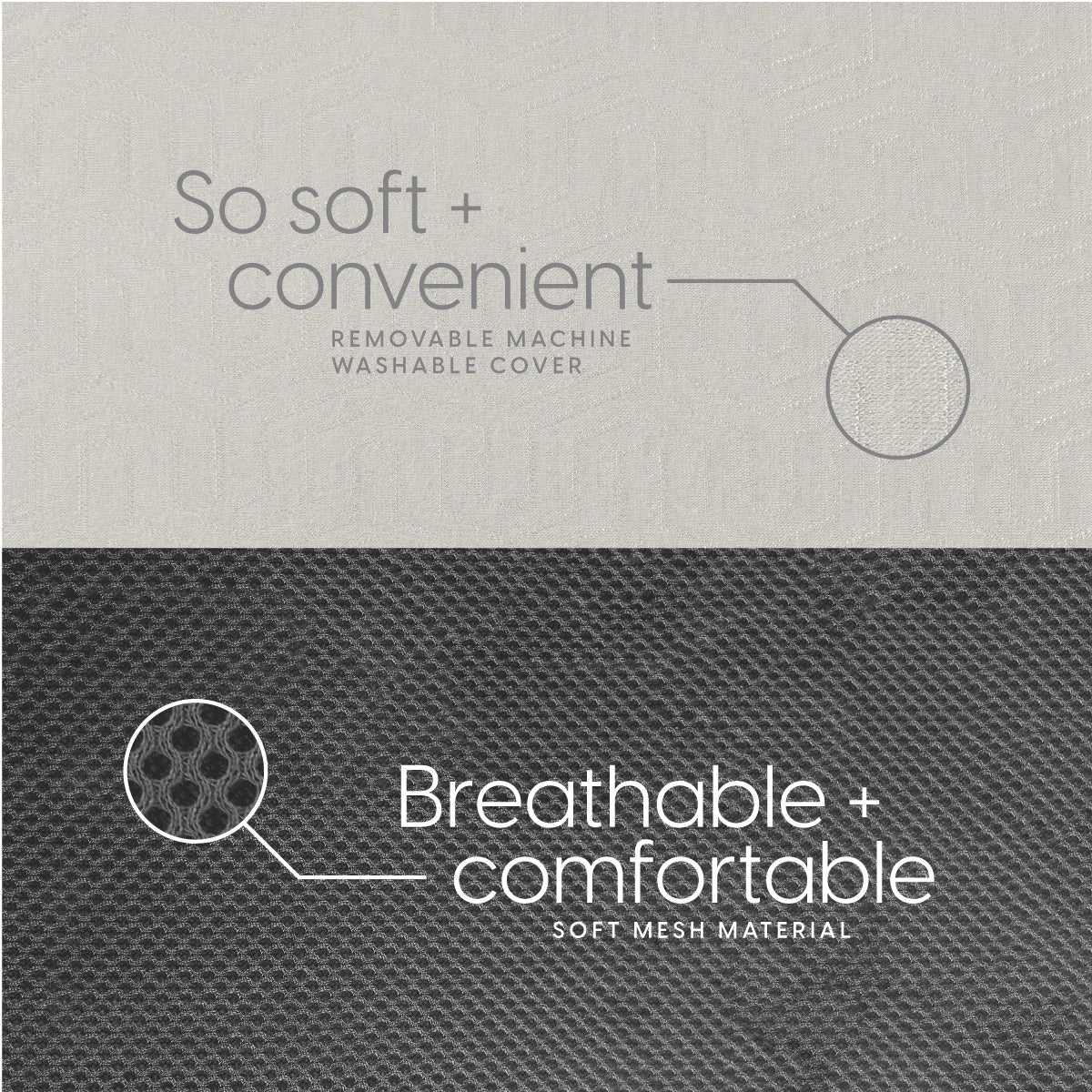 6-Inch Memory Foam Tri Folding Mattress Full Size U38043