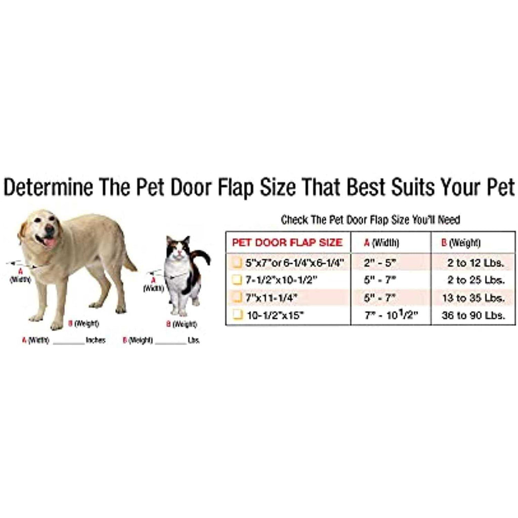 Aluminum Sash Window Pet Door Q654