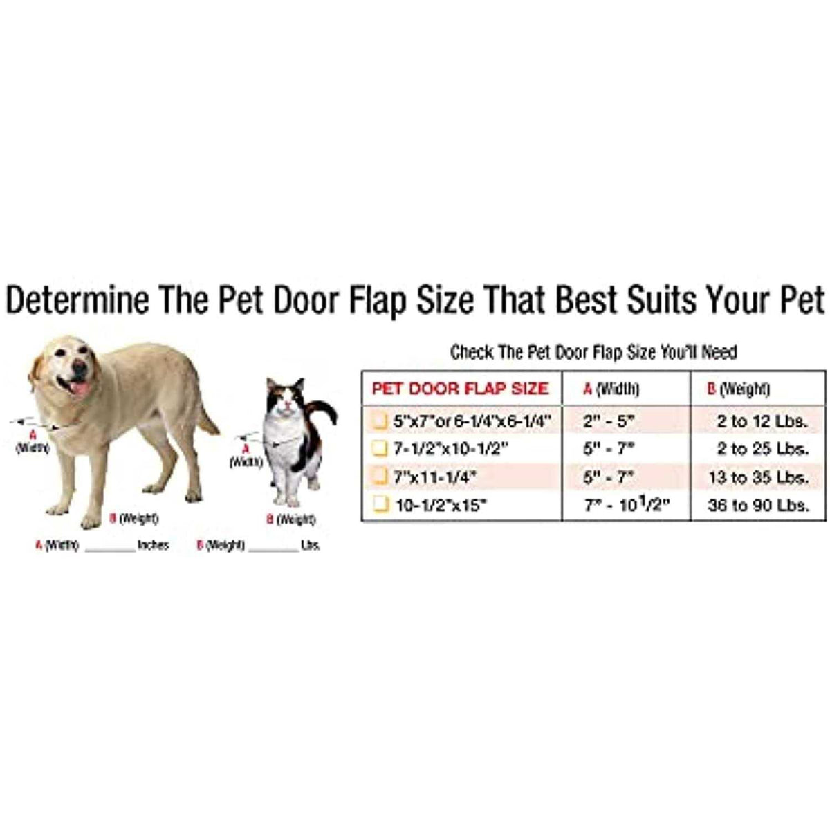 Aluminum Sash Window Pet Door Q654