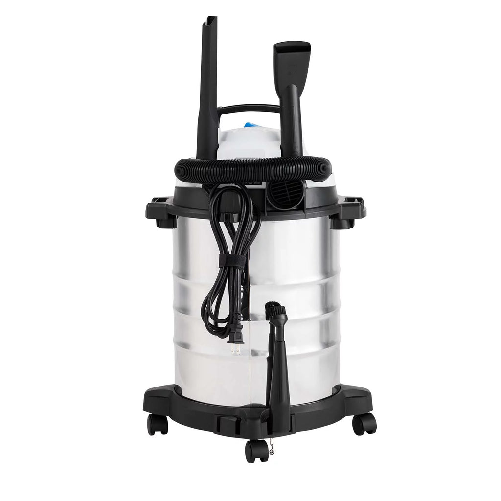 6 Gallon 5 Peak HP Stainless Steel Wet/Dry Vacuum I977
