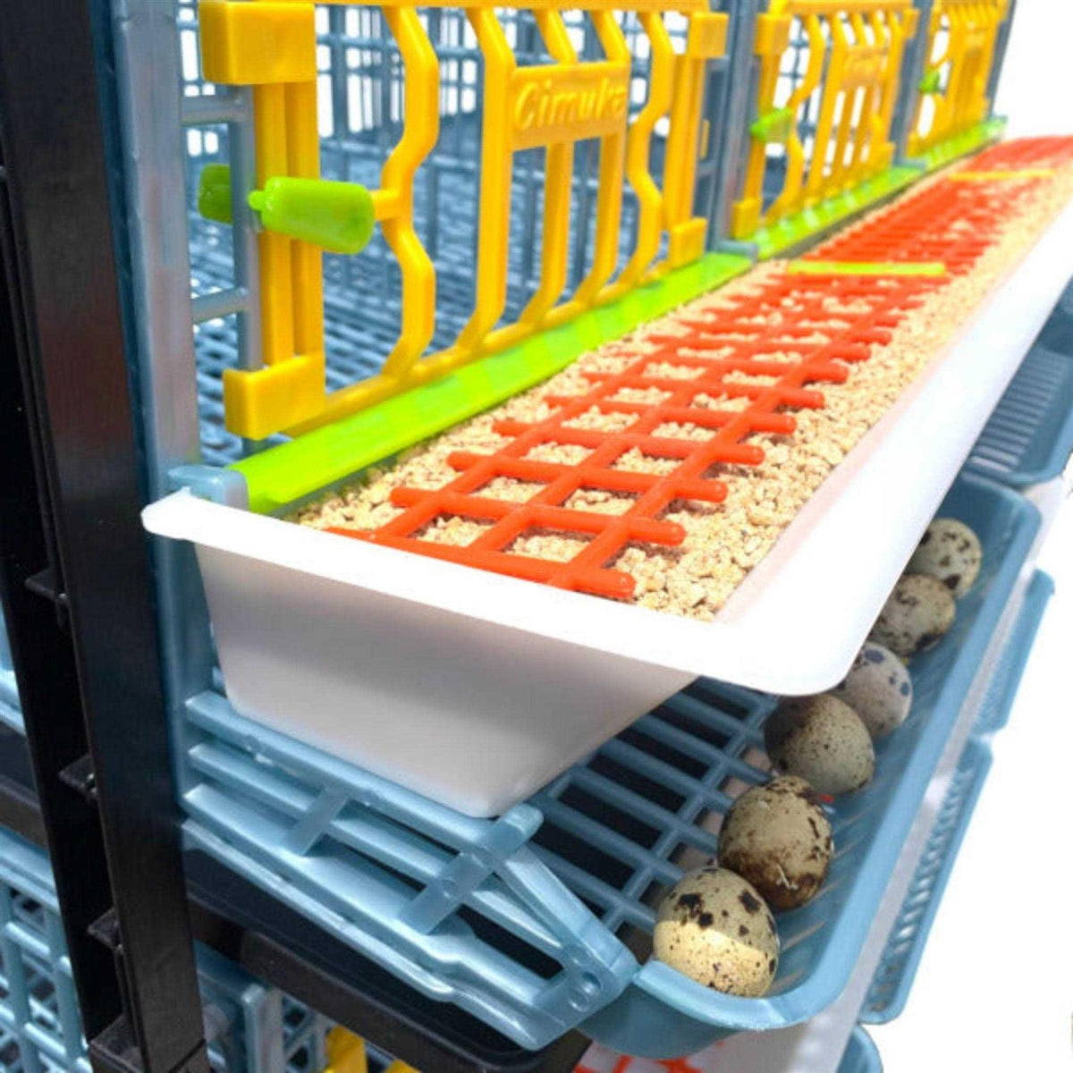 Indoor 3 Layer Stackable Quail Cage F390