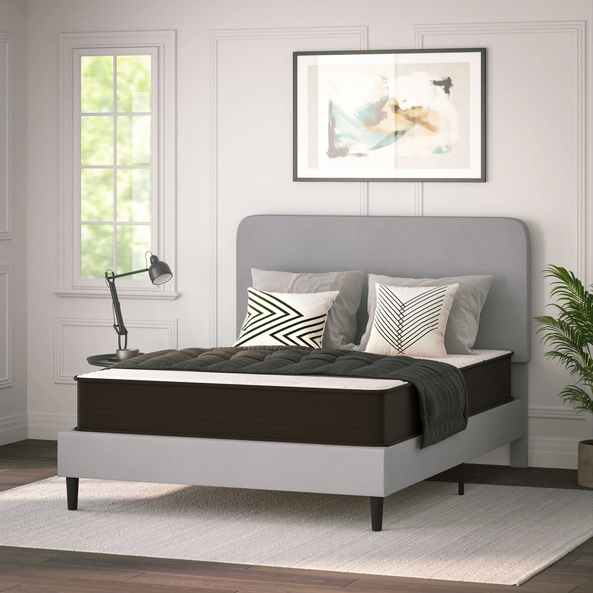 Queen Foam and Pocket Spring Hybrid Mattress W26450